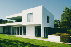 modern-house-exterior-with-two-floors-large-windows
